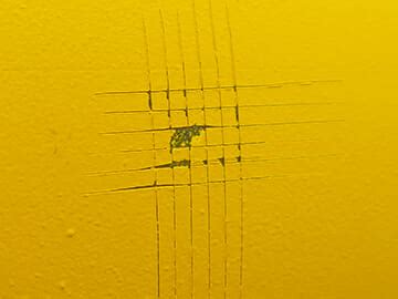 scratch test cost|scratch test for paint.